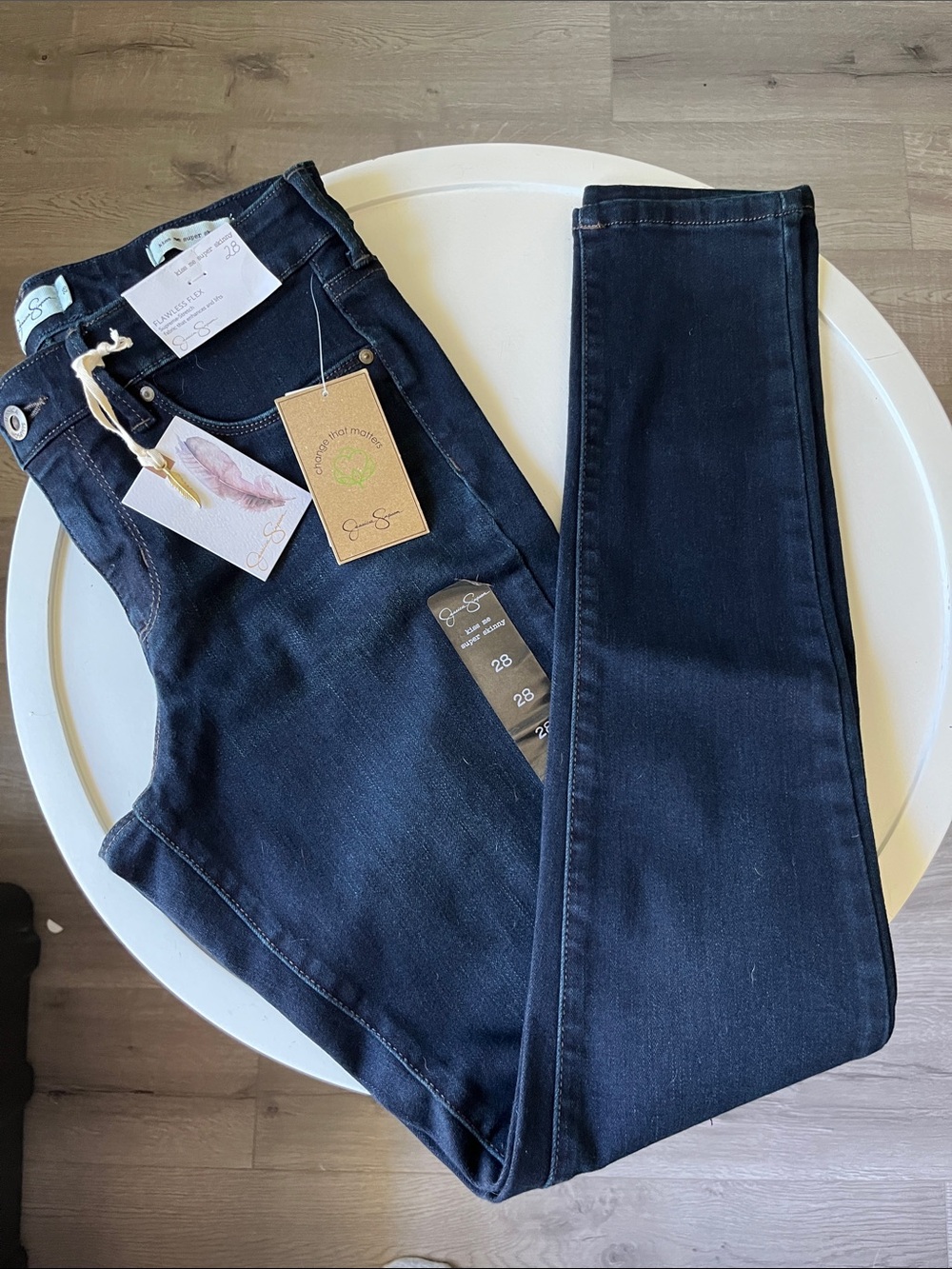 Jessica Simpson Dark Blue High-Rise Women’s Jeans